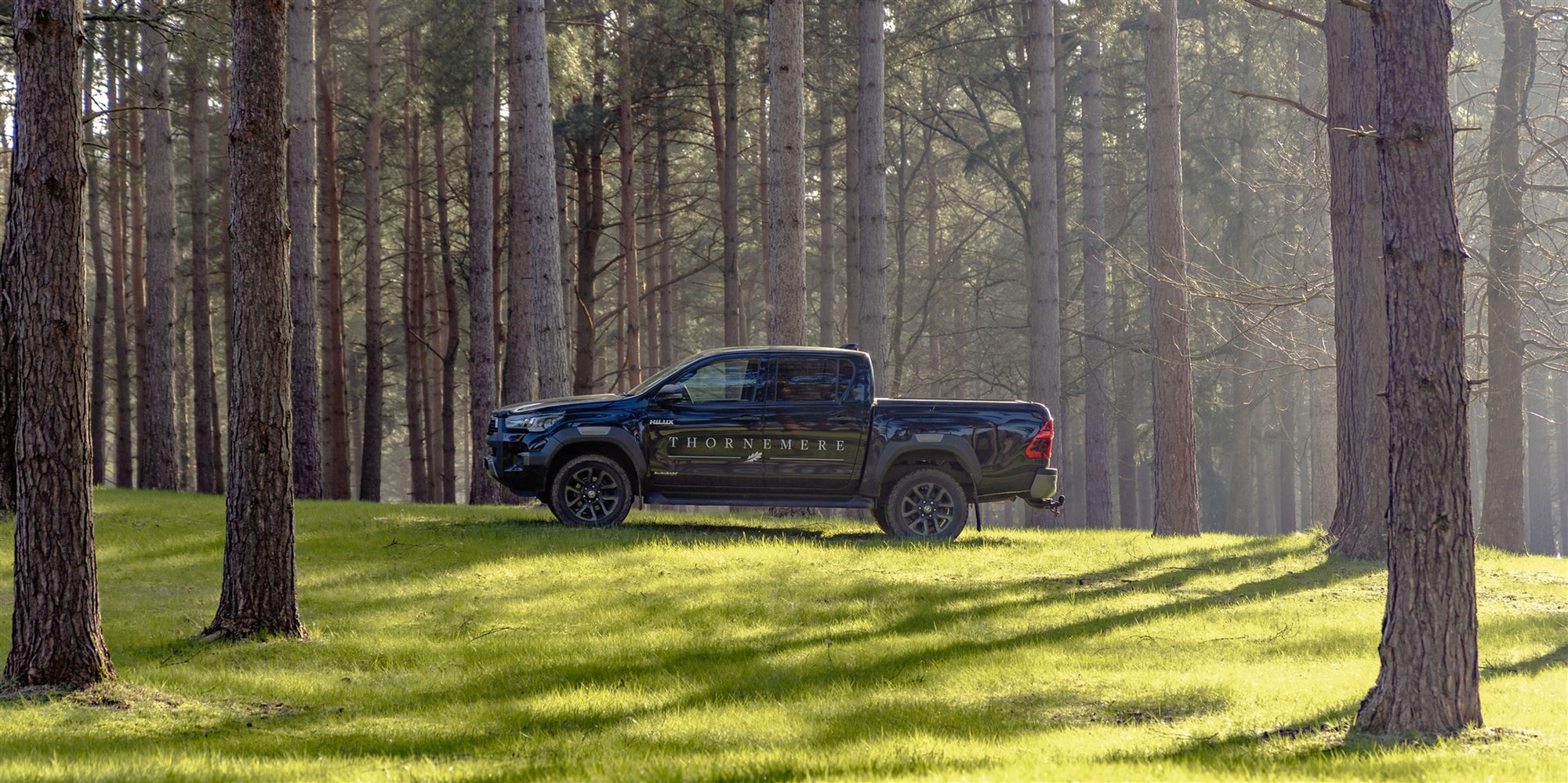 The Thornemere-liveried pickup — one company across five specialist divisions