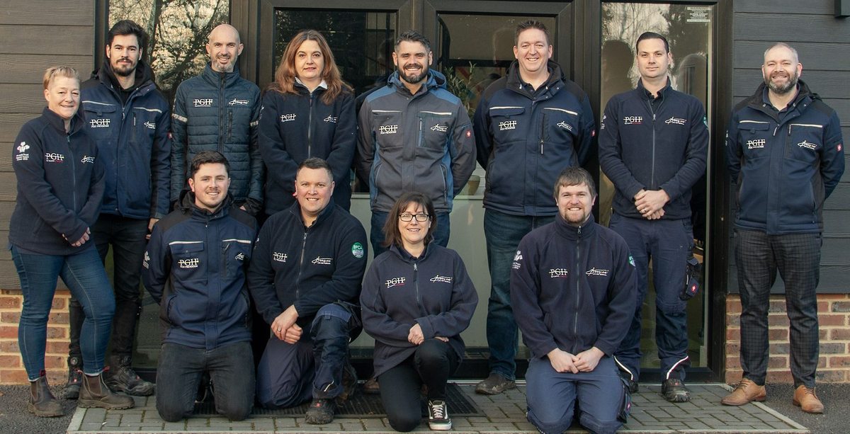 The Thornemere team outside the office